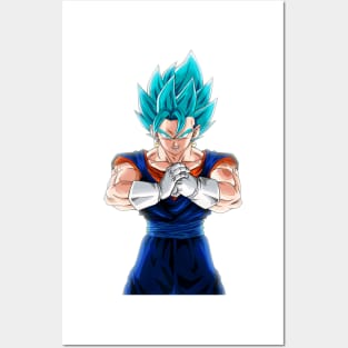 Vegeto Super Saiyen Blue! Posters and Art